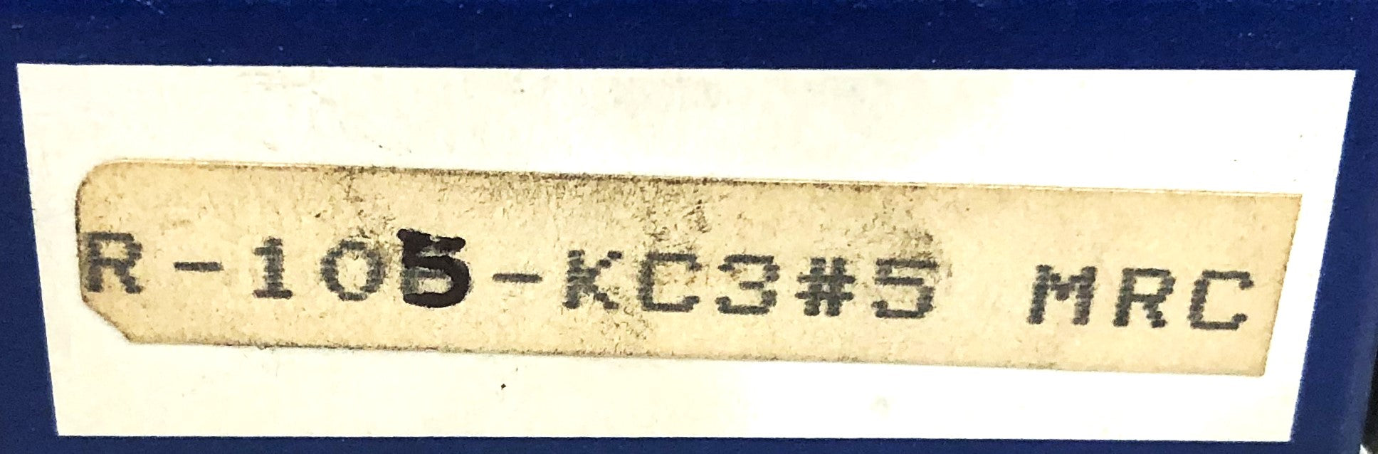 MRC SN2262 #5 Angular Contact Ball Bearing R-105-KC3 NOS