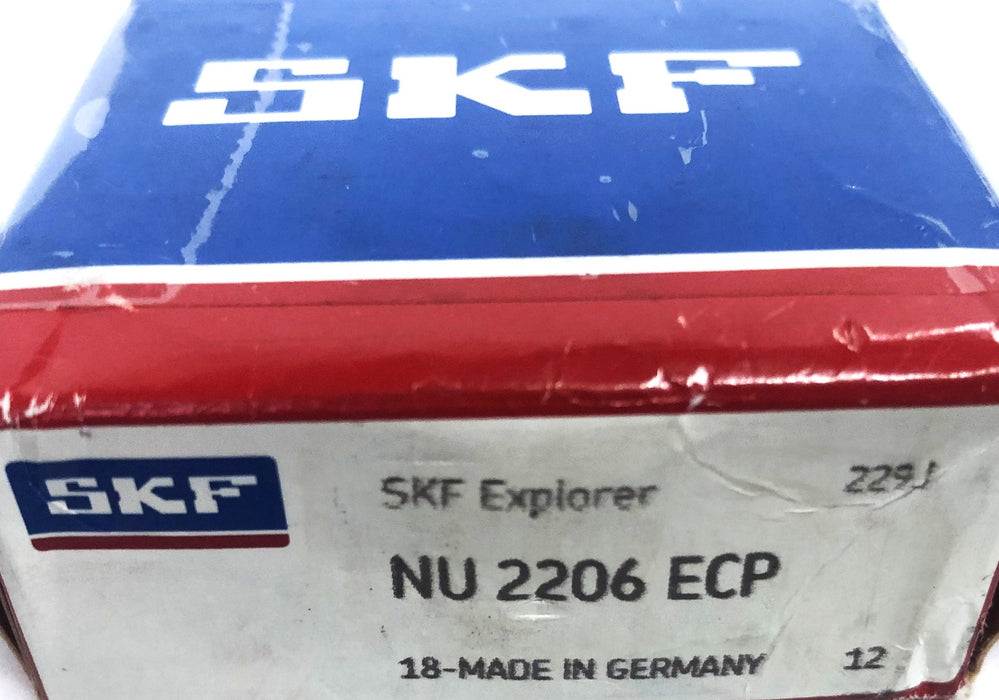 SKF Explorer Cylindrical Roller Bearing NU2206ECP NOS