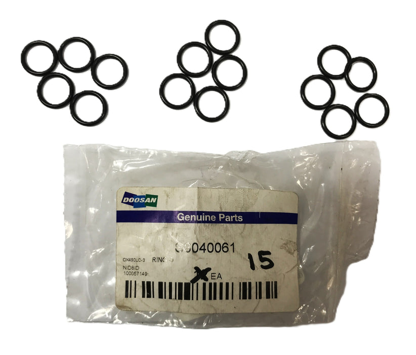 Doosan Forklift O-Ring S8040061 [Lot of 15] NOS