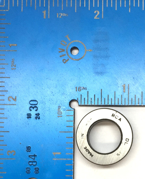 BCA Thrust Roller Ball Bearing Assembly (3pcs) DL-15 NOS