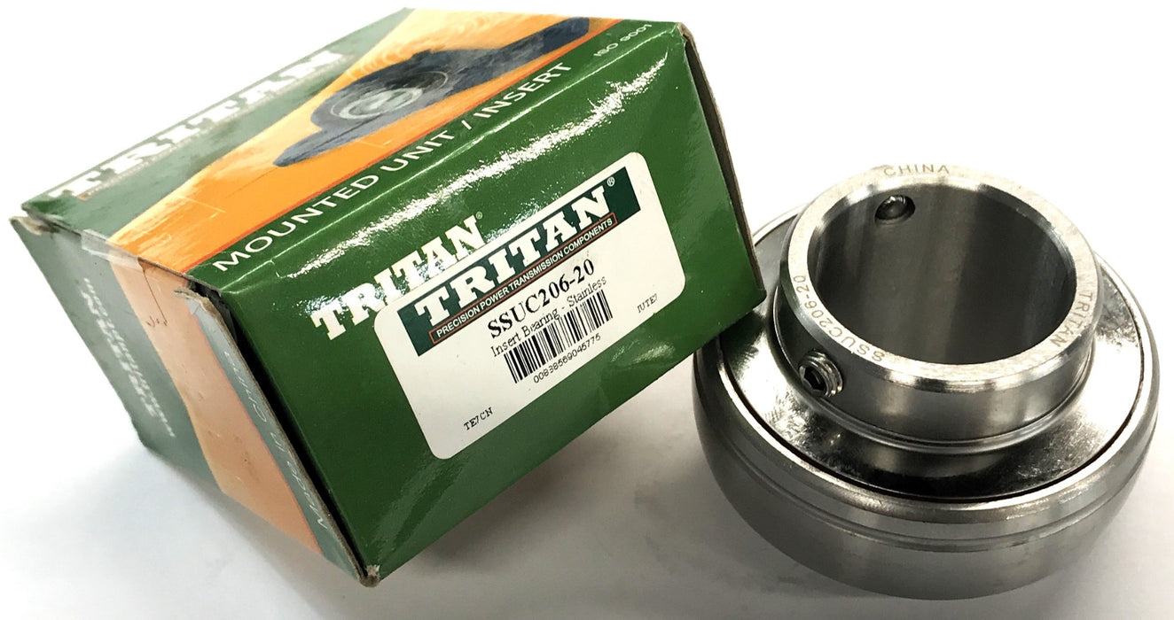 TRITAN Insert Bearing SSUC206-20 NOS