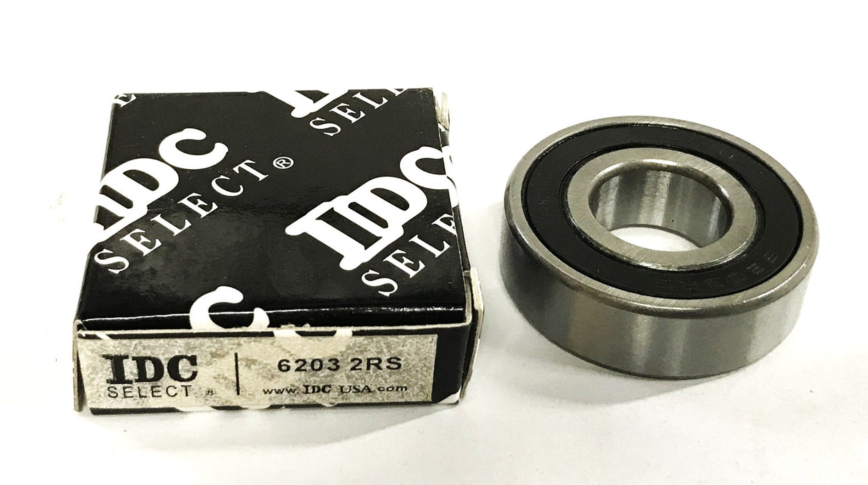 IDC Select Ball Bearing 6203-2RS [Lot of 3] NOS