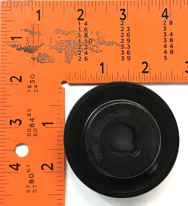 IDC Single Belt Sheave Pulley AK025-5/8 NOS