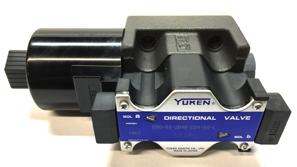 Yuken Directional Valve DSG-03-2B4B-D24-50-L NOS