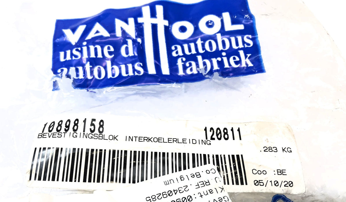 Van Hool Intercooling Hose Mounting Support 10898158 NOS