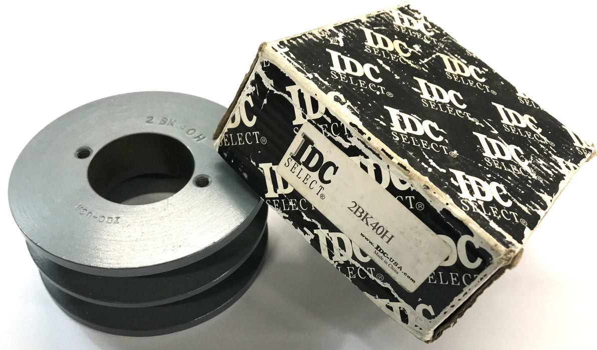 IDC 2 Groove Sheave Pulley 2BK40H NOS