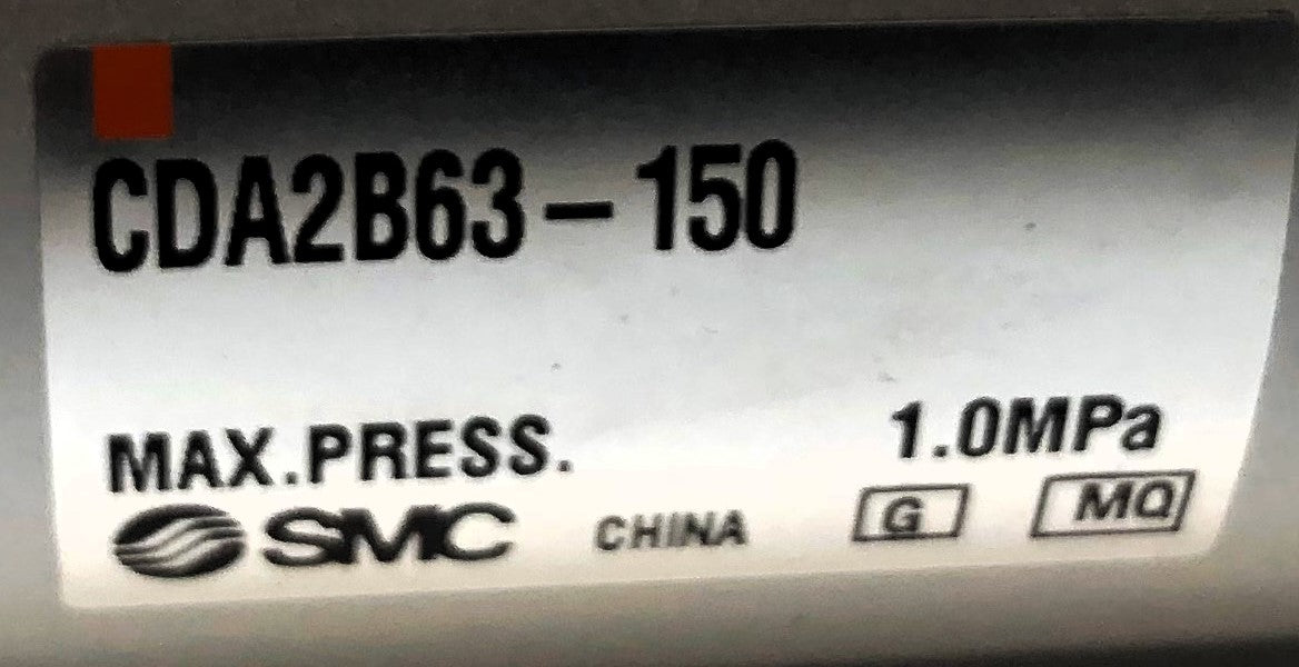 SMC Tie Rod Pneumatic Cylinder CDA2B63-150 NOS