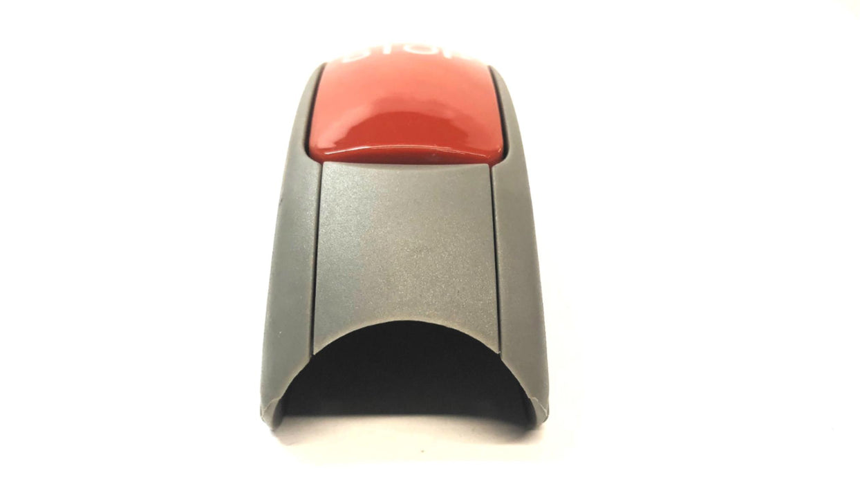 Unbranded Bell Push Stop Button W/ Gray Plastic Ends [Lot of 3] NOS