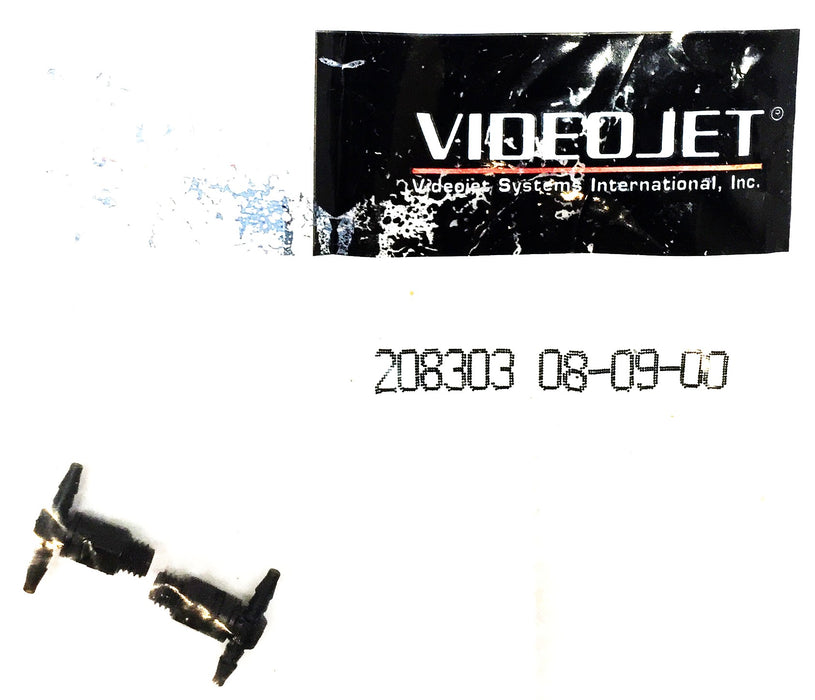 Videojet Barbed Swivel Tee Pack (2pcs) 208303 NOS