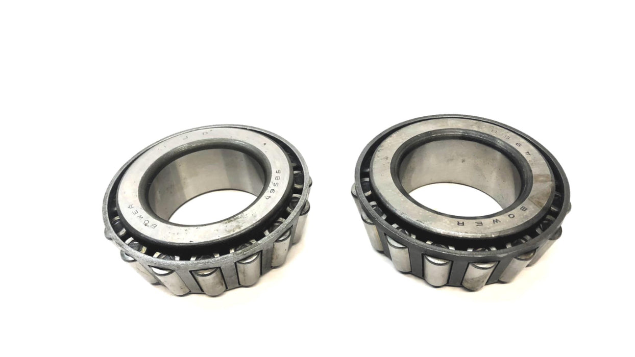 Bower Tapered Roller Bearing Cone 49585 [Lot of 2] NOS