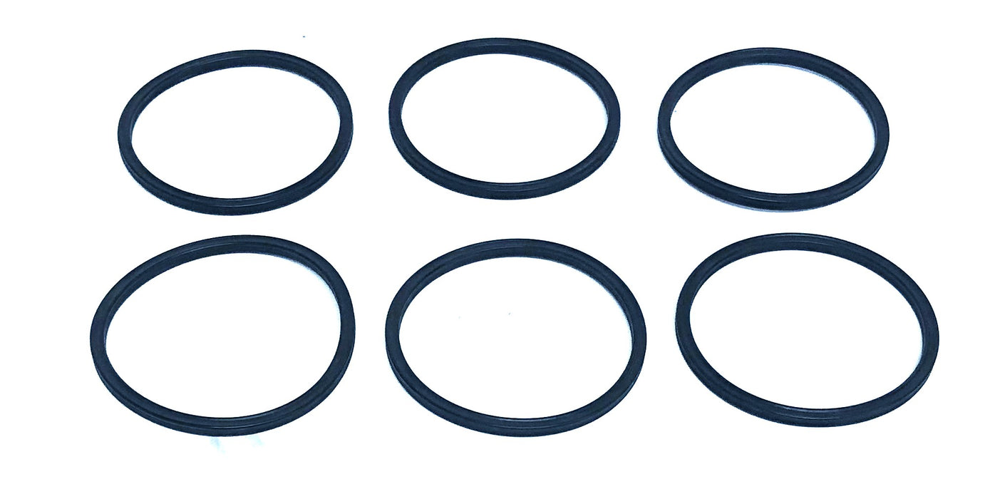 Unbranded Black Buna Quad O-Ring 4228 [Lot of 6] NOS
