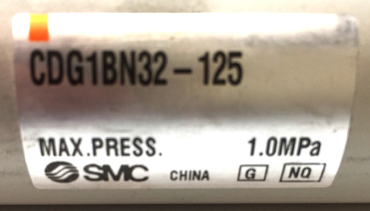 SMC Round Body Pneumatic Cylinder CDG1BN32-125 NOS