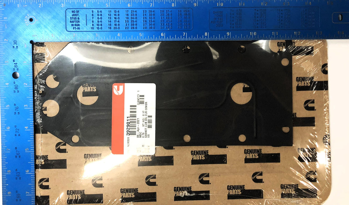 Cummins Oil Cooler Cover Gasket 3929011 [Lot of 2] NOS