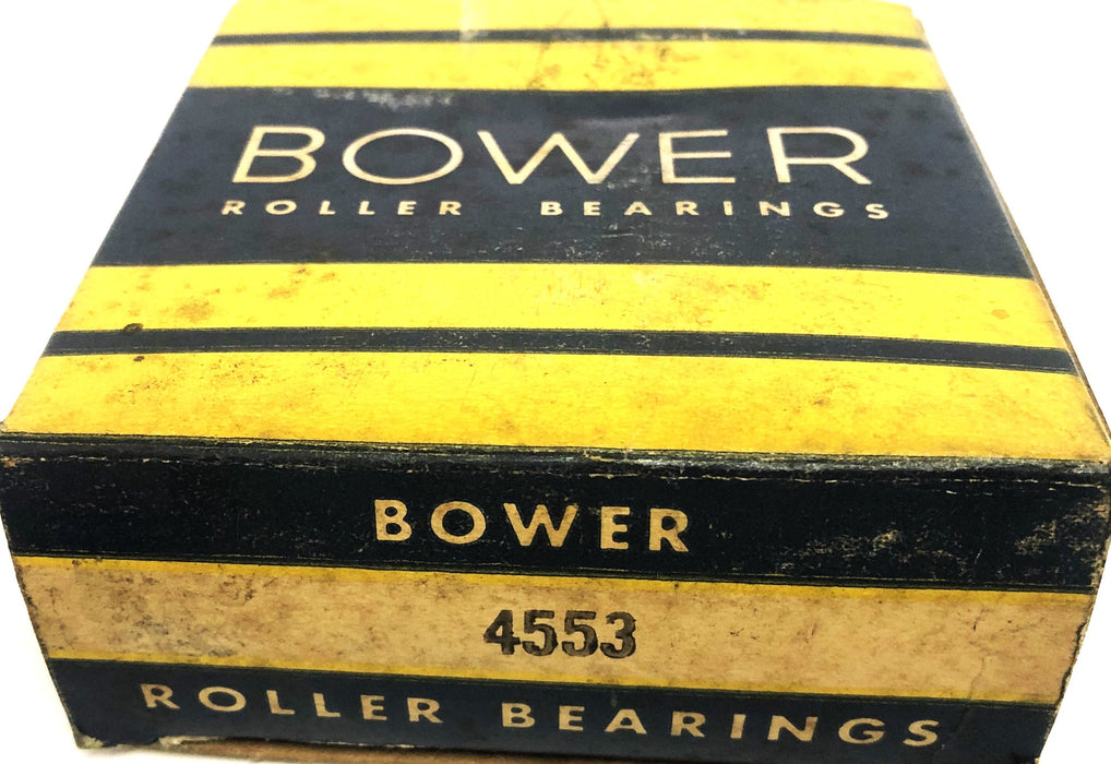 Bower Tapered Roller Bearing Cone 4553 NOS