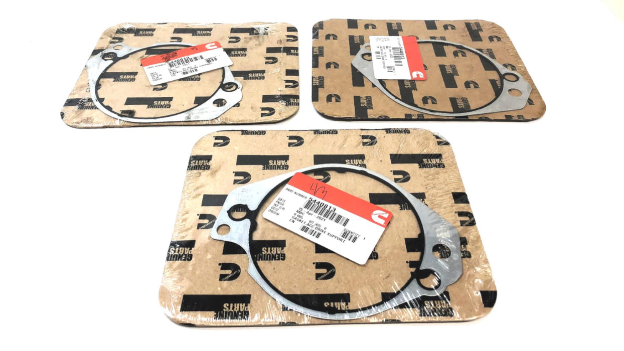 Cummins Accessory Drive Support Gasket 5440813 [Lot of 3] NOS