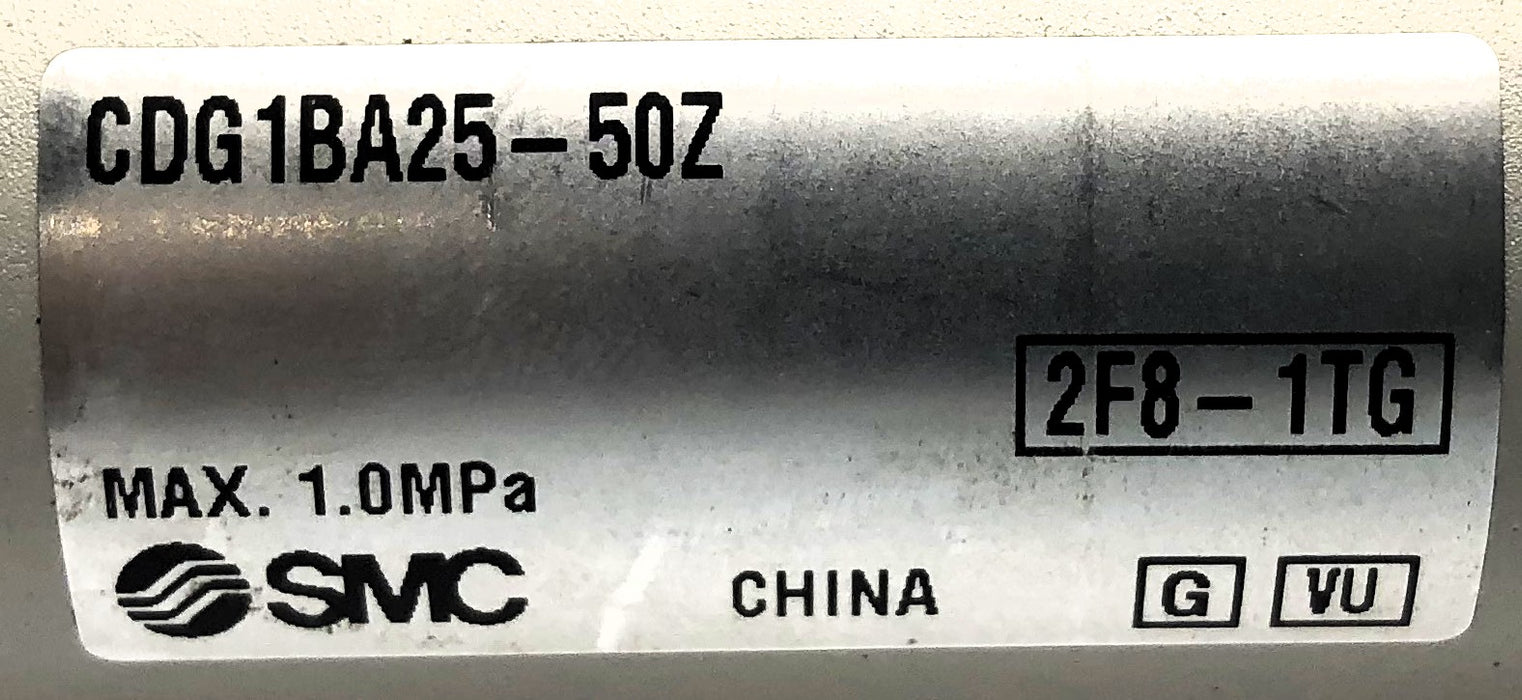 SMC Round Body Pneumatic Cylinder CDG1BA25-50Z NOS