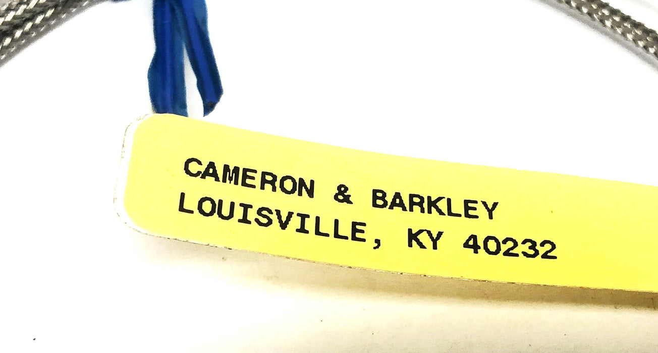 Cameron & Barkley Thermocouple JTN-C6-F3B036-2 [Lot of 2] NOS