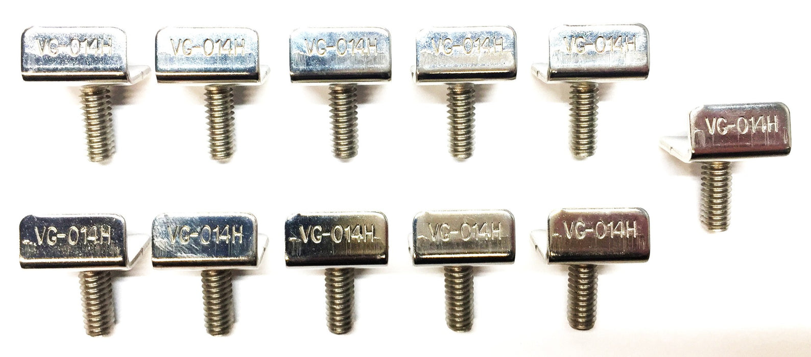 Solus Industrial Valu Guide Stainless Steel Rail Clamp VG-014H [Lot of 11] NOS
