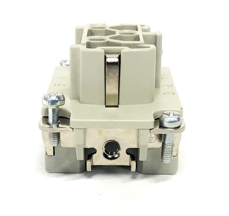 Epic H-BE 6 BS DR 16A/500V/6kV/3 Connector 10191000 [Lot of 3] NOS
