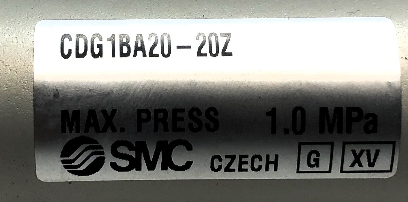 SMC Round Body Pneumatic Cylinder CDG1BA20-20Z NOS