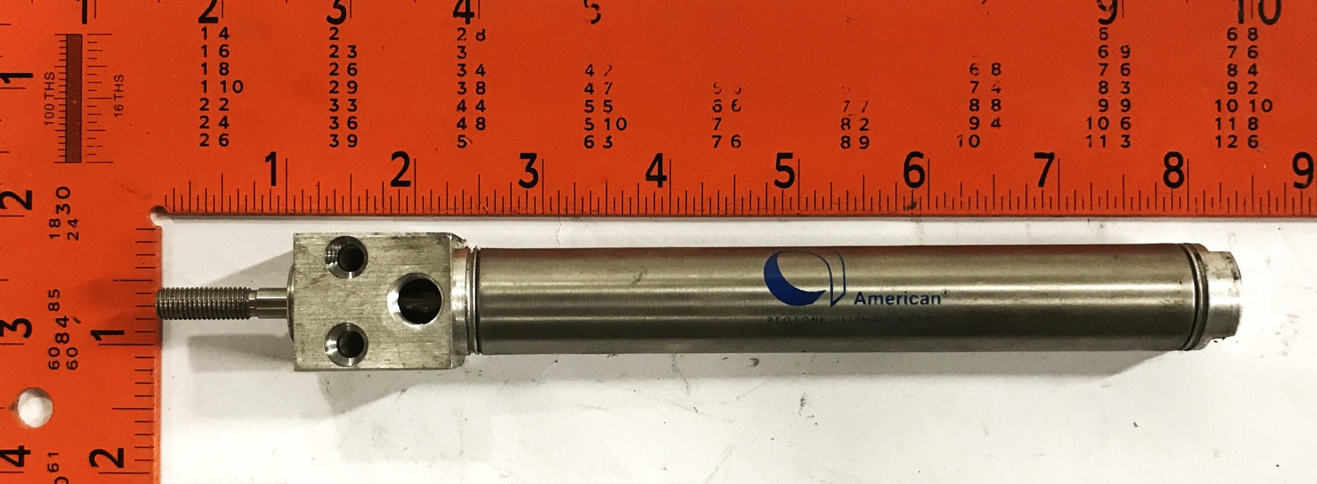 American Stainless Steel Pneumatic Cylinder 750DBFS-4.00 NOS