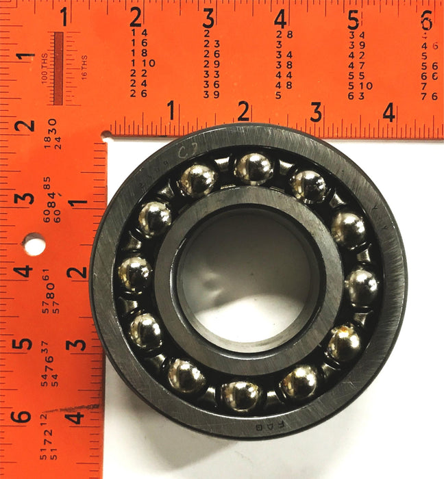 FAG Self-Aligning Double-Row Ball Bearing 2309/C3 [Lot of 2] NOS