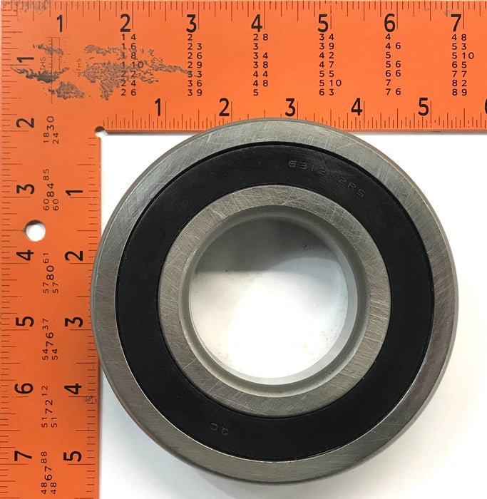 QC Premium Rubber Seal Ball Bearing 6312-2RS NOS