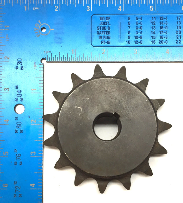 Martin Roller Sprocket 60BS15 3/4" Bore with Keyway NOS