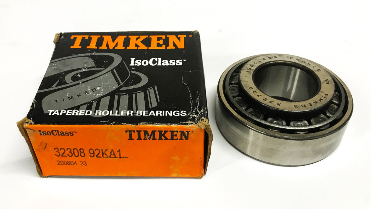 Timken Tapered Roller Bearing Cone and Cup 32308-92KA1 NOS