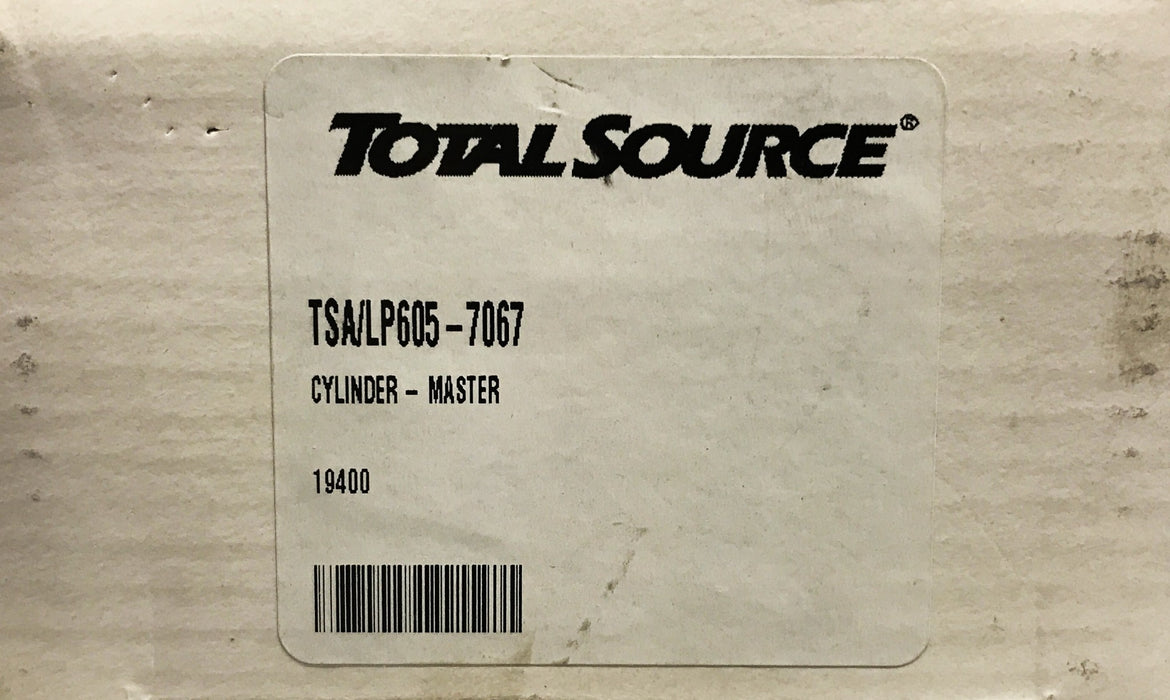 Total Source Master Brake Cylinder LP605-7067 NOS