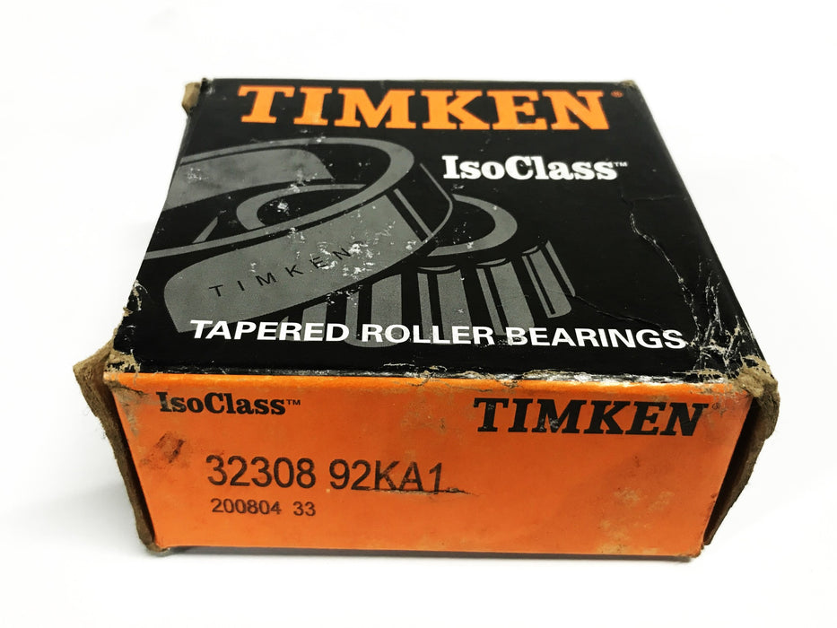 Timken Tapered Roller Bearing Cone and Cup 32308-92KA1 NOS