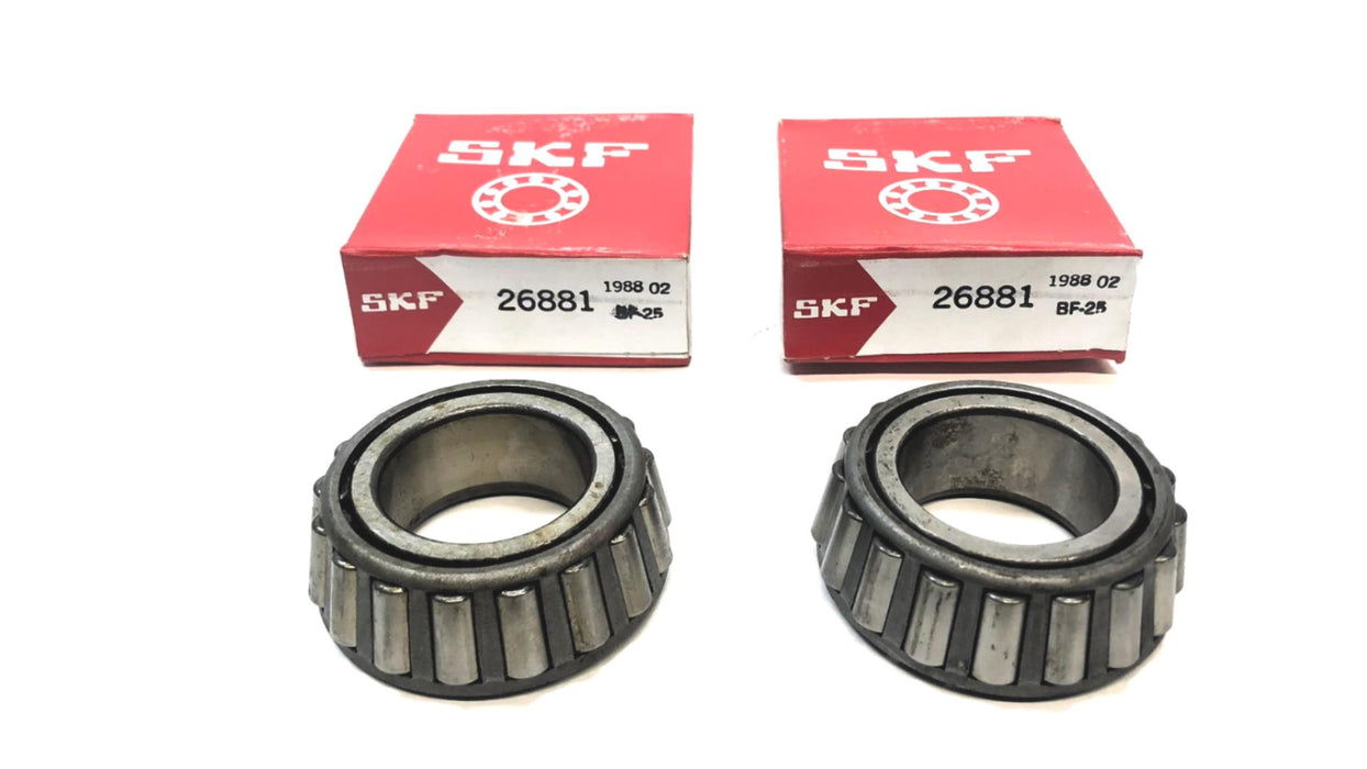 Tyson Tapered Roller Bearing Cone 26881 [Lot of 2] NOS