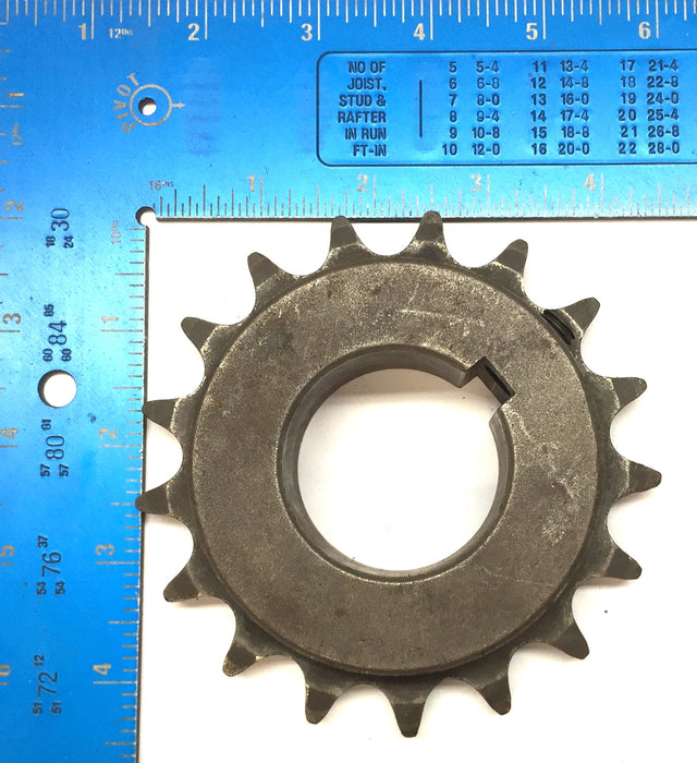 Martin Roller Chain Sprocket 60BS17 1-3/4 Bore 3/4" Pitch NOS