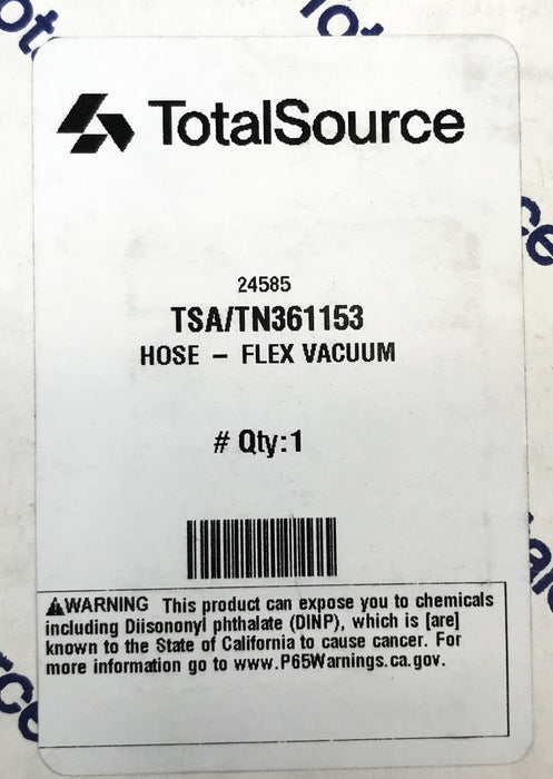 Total Source Tennant Flex Vacuum Hose TN361153 NOS