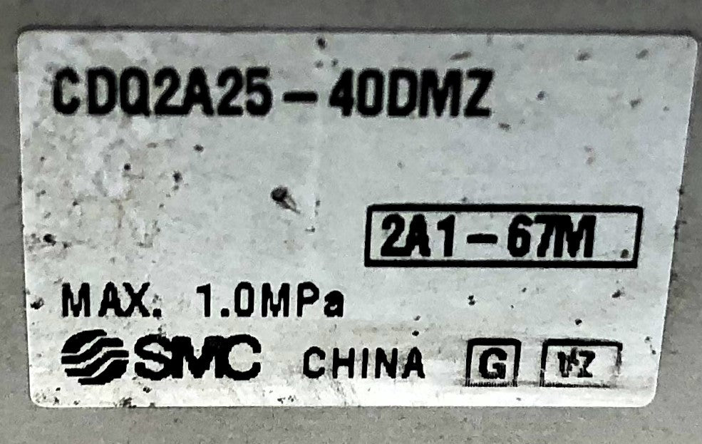 SMC Compact Pneumatic Cylinder CDQ2A25-40DMZ NOS