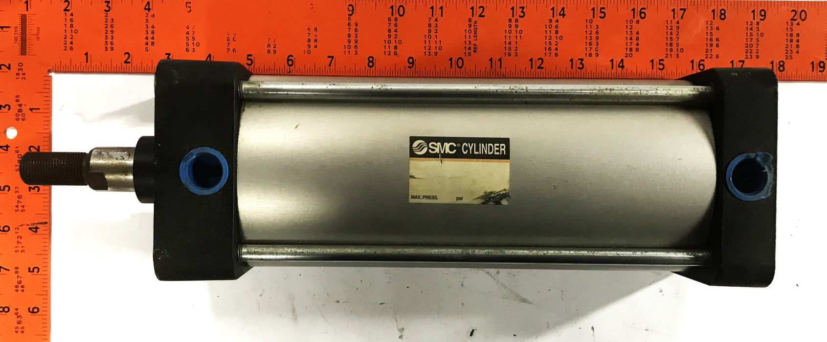 SMC 15-3/4 inch x 4-1/2 inch Tie-Rod Air Cylinder NOS