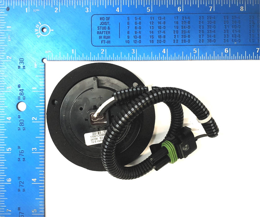 Dialight 12V Round White LED Lamp/Light 17081CB805 (170-81CB-805) NOS
