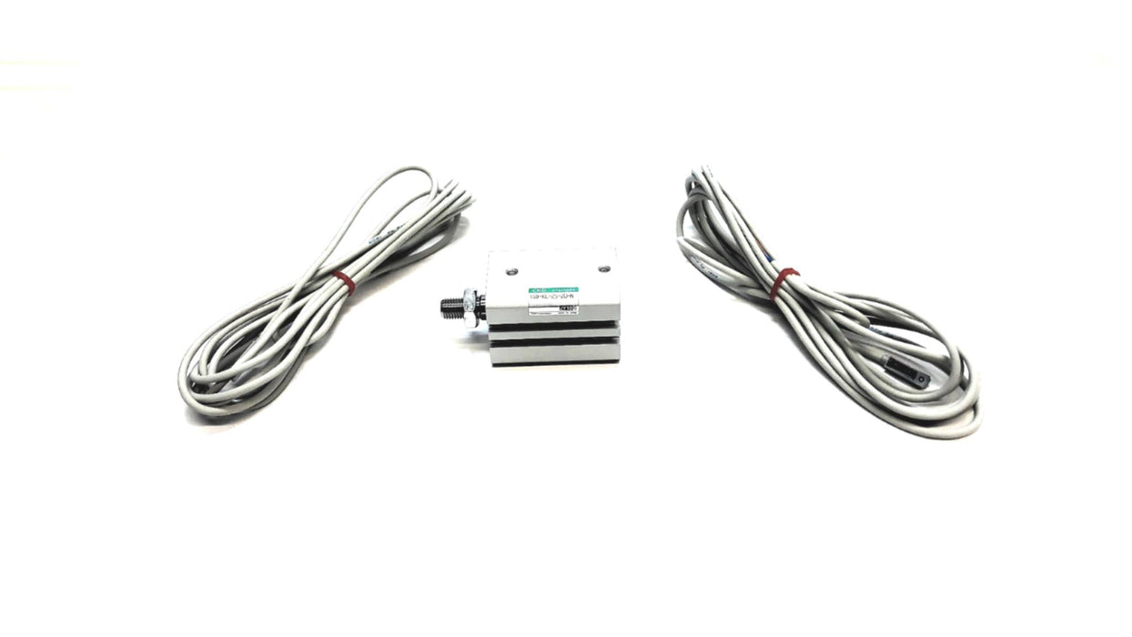 CKD Compact Pneumatic Cylinder W/ (2) T3H Magnetic Switch SSD-KL-25-20-N NOS
