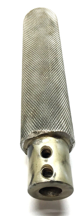 Unbranded 7-1/2" Length x 1-1/2" Dia. x 5/8" Bore Knurled Handle USED