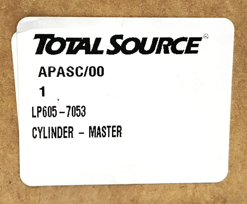 Total Source Forklift Master Cylinder LP605-7053 NOS