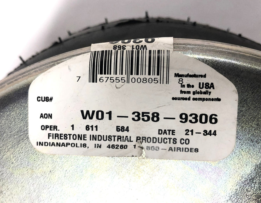 Firestone Airide Air Spring W01-358-9306 NOS