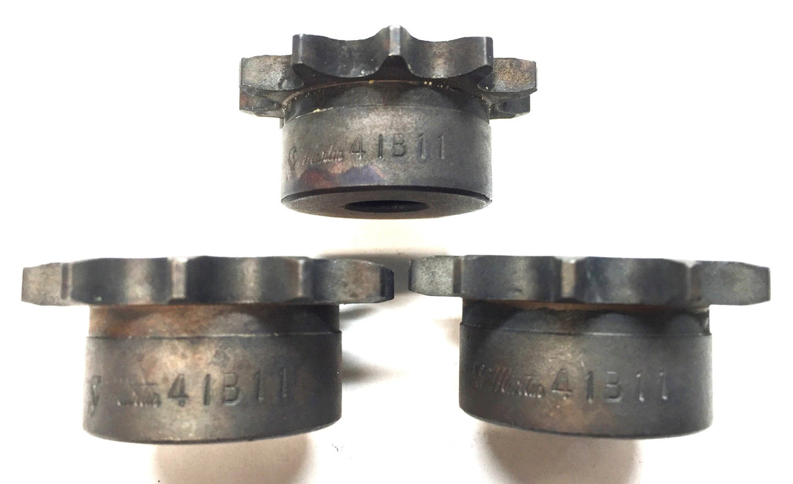 Martin Roller Chain Sprocket 41B11 [Lot of 3] NOS
