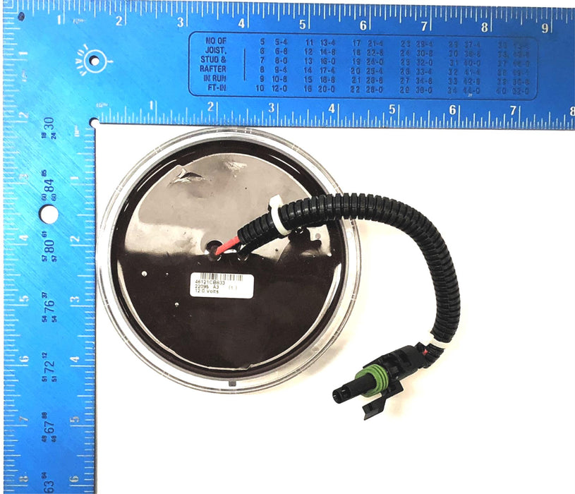 Dialight 12V White Back-up Light Assembly (No Rubber) 46121CB833 NOS