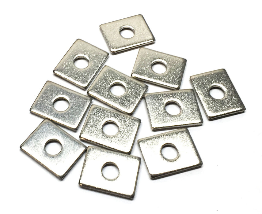 System Plast Solus Stainless Steel Backing Plate VG-017 [Lot of 11] NOS