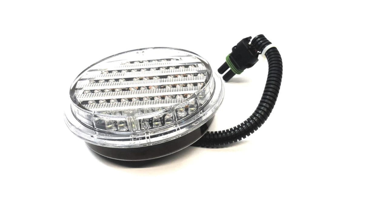 Dialight 12V White Back-up Light Assembly (No Rubber) 46121CB833 NOS