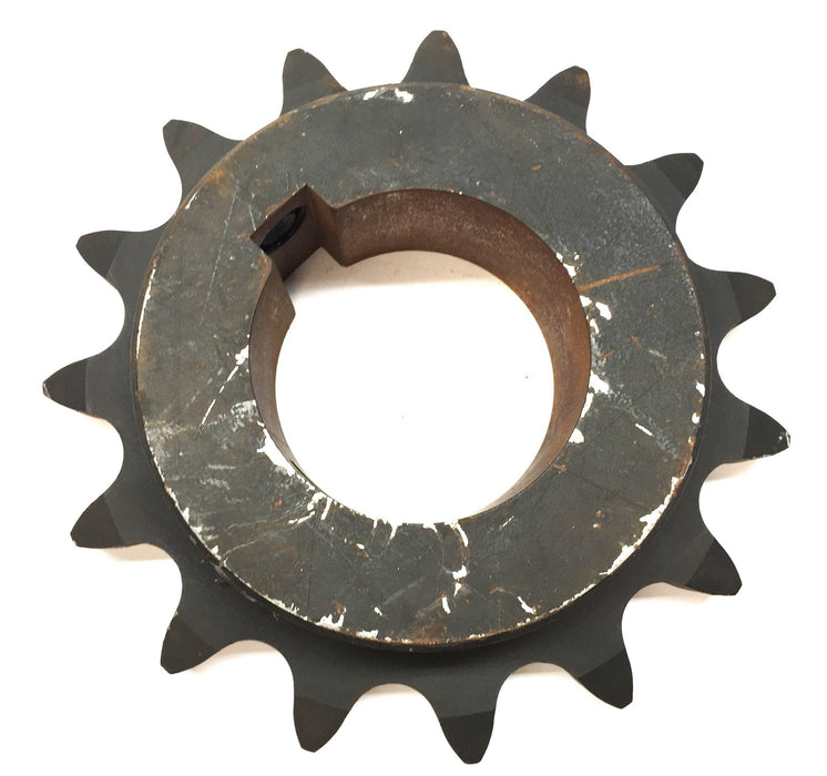 Martin Roller Chain Sprocket 2.61" Bore with Keyway 100B15 NOS