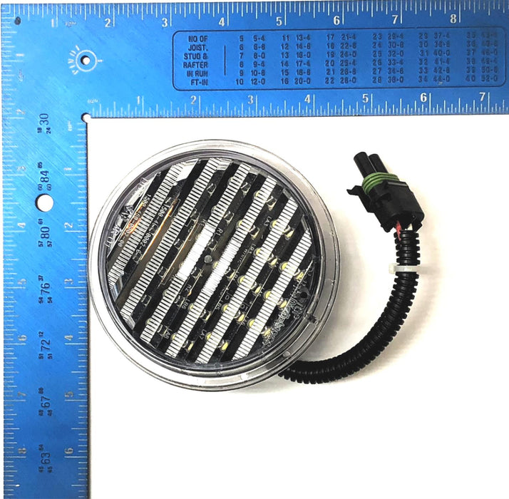 Dialight 12V White Back-up Light Assembly (No Rubber) 46121CB815 NOS