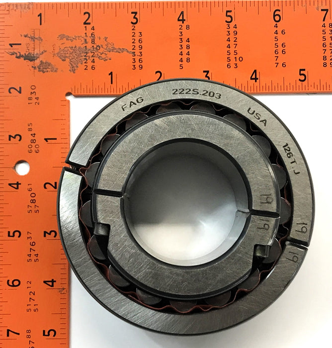 FAG Split Spherical Roller Bearing 222S.203 NOS
