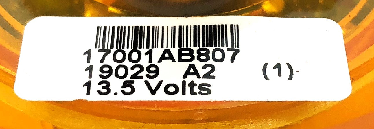 Dialight 13.5 Amber Clearance/Marker Light 17001AB807 [Lot of 2] NOS