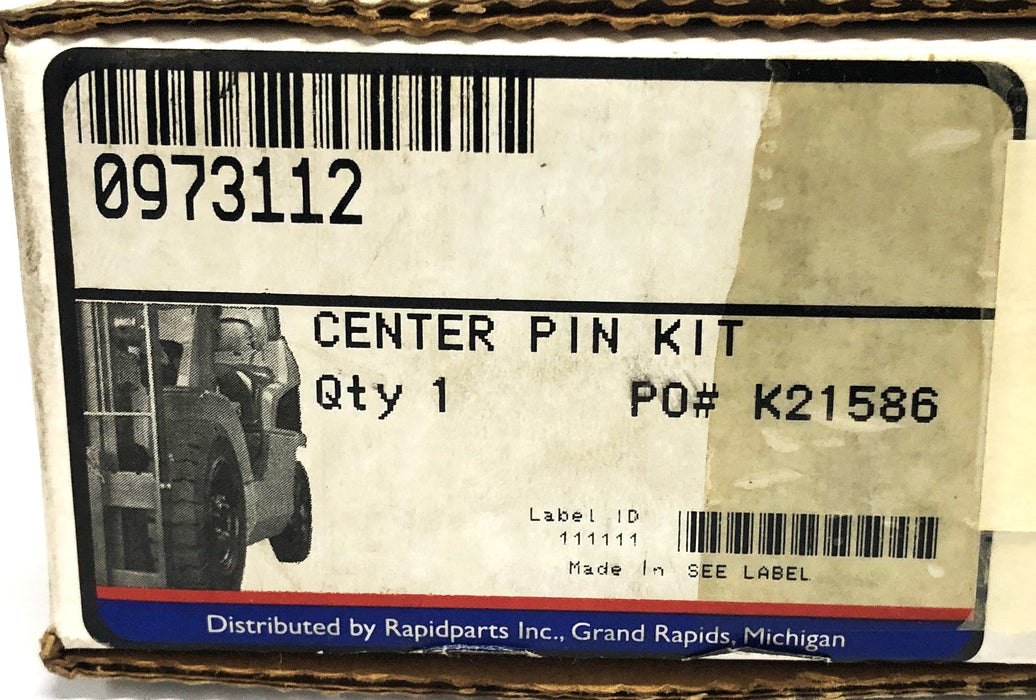 Unbranded Center Incomplete Pin Kit For Mitsubishi Forklift 0973112 NOS